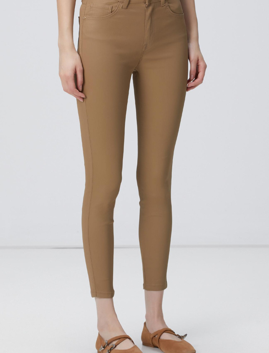 Network Kadın Camel Denim Pantolon Network Kadın Camel Denim Pantolon