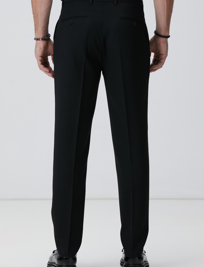 Network Erkek Siyah Yün Pantolon Network Erkek Siyah Yün Pantolon
