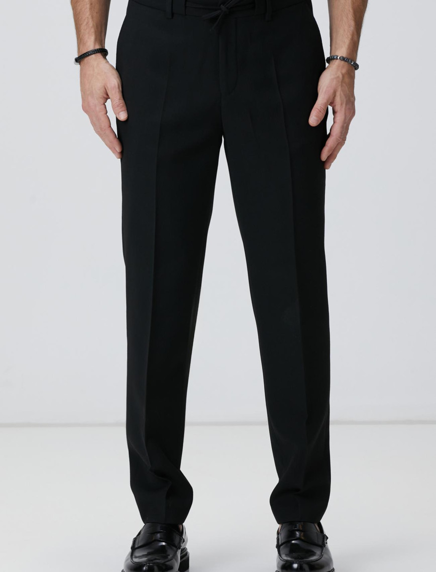 Network Erkek Siyah Yün Pantolon Network Erkek Siyah Yün Pantolon