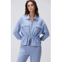 Network Kadın Açık Mavi Modal Karışımlı Ceket Network Kadın Açık Mavi Modal Karışımlı Ceket