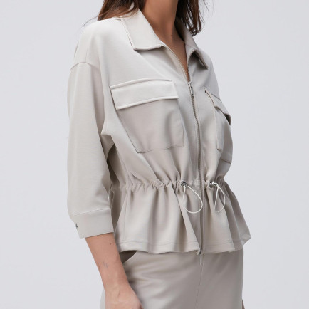 Network Kadın Taş Modal Karışımlı Ceket Network Kadın Taş Modal Karışımlı Ceket