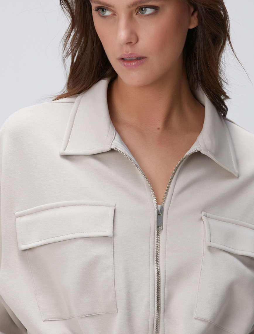 Network Kadın Taş Modal Karışımlı Ceket Network Kadın Taş Modal Karışımlı Ceket