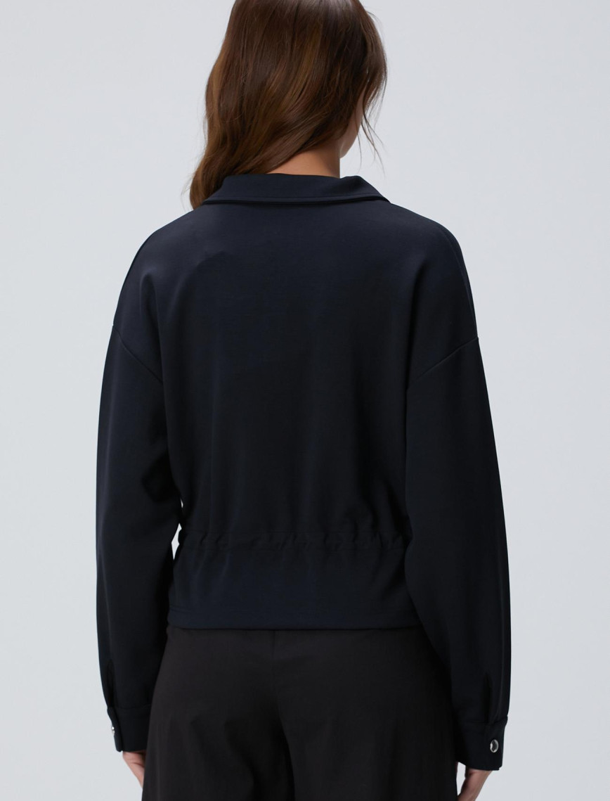 Network Kadın Siyah Modal Karışımlı Ceket Network Kadın Siyah Modal Karışımlı Ceket