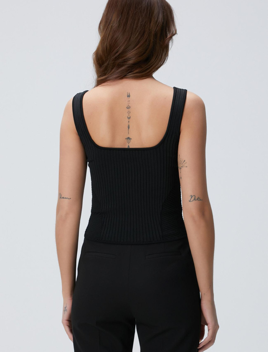 Network Kadın Siyah Aksesuar Detaylı Triko Atlet Network Kadın Siyah Aksesuar Detaylı Triko Atlet