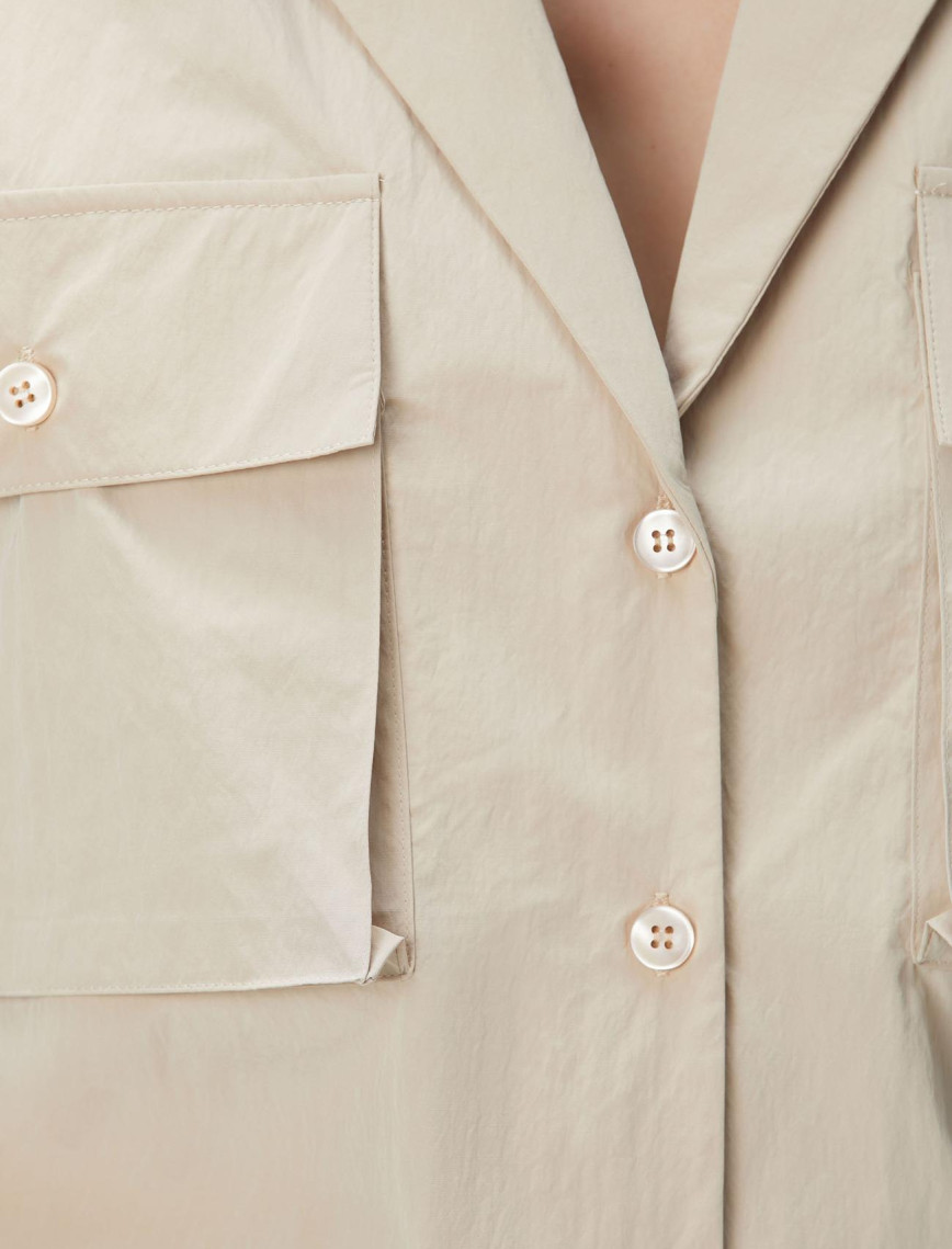 Network Kadın N-Tech Bej Gömlek Network Kadın N-Tech Bej Gömlek