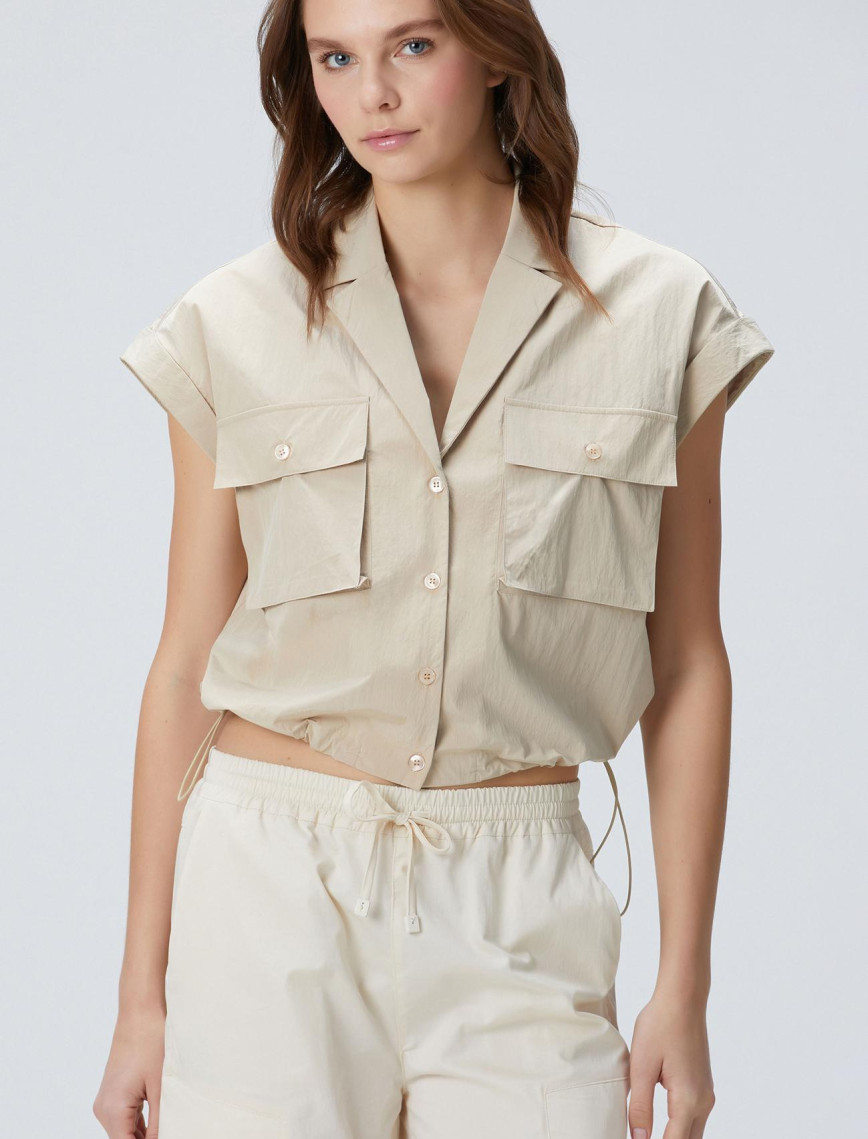 Network Kadın N-Tech Bej Gömlek Network Kadın N-Tech Bej Gömlek