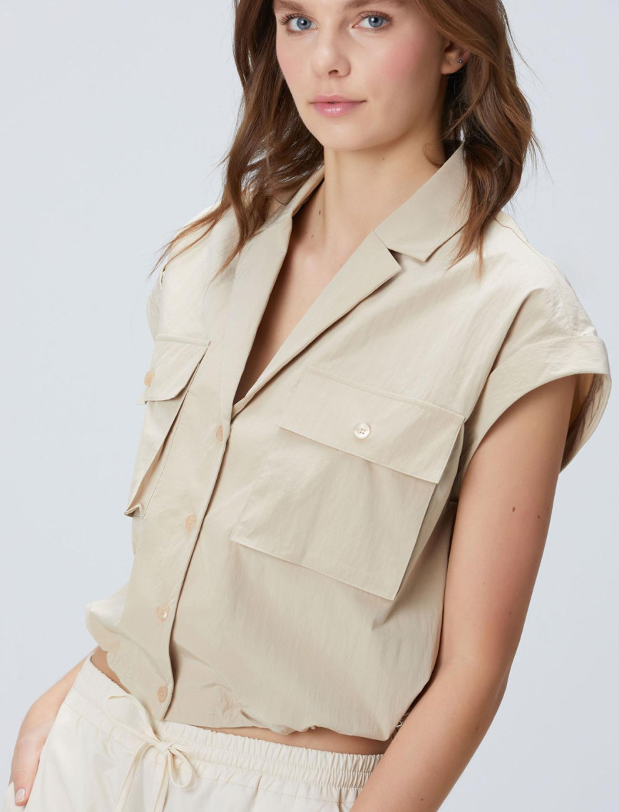 Network Kadın N-Tech Bej Gömlek Network Kadın N-Tech Bej Gömlek