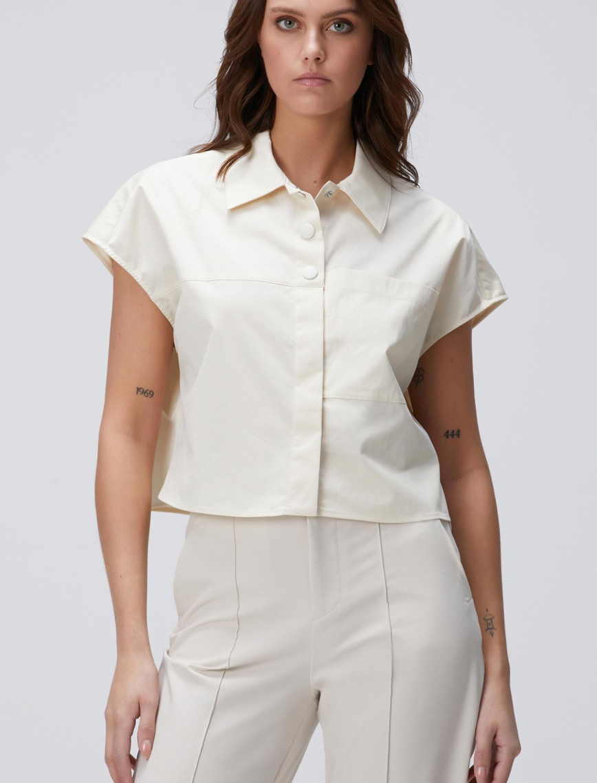 Network Kadın Kırık Beyaz N-Tech Gömlek Network Kadın Kırık Beyaz N-Tech Gömlek