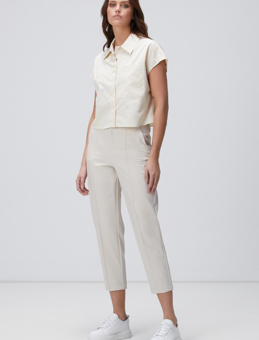 Network Kadın Kırık Beyaz N-Tech Gömlek Network Kadın Kırık Beyaz N-Tech Gömlek