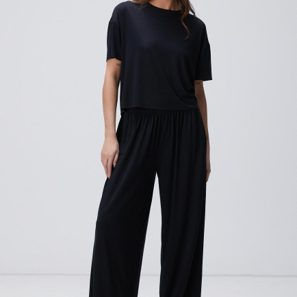 Network Kadın N-Tech Siyah Modal Karışımlı Eşofman Altı Network Kadın N-Tech Siyah Modal Karışımlı Eşofman Altı