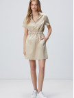 Network Kadın N-Tech Bej Mini Elbise Network Kadın N-Tech Bej Mini Elbise