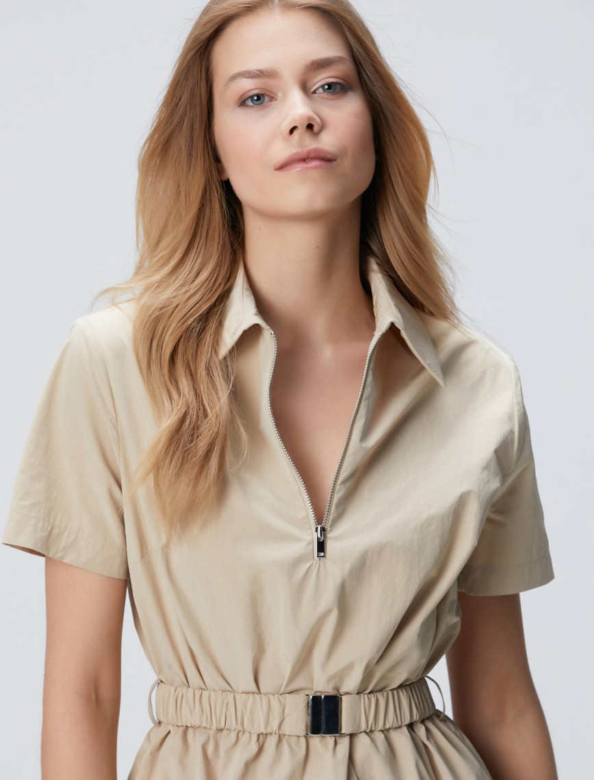 Network Kadın N-Tech Bej Mini Elbise Network Kadın N-Tech Bej Mini Elbise