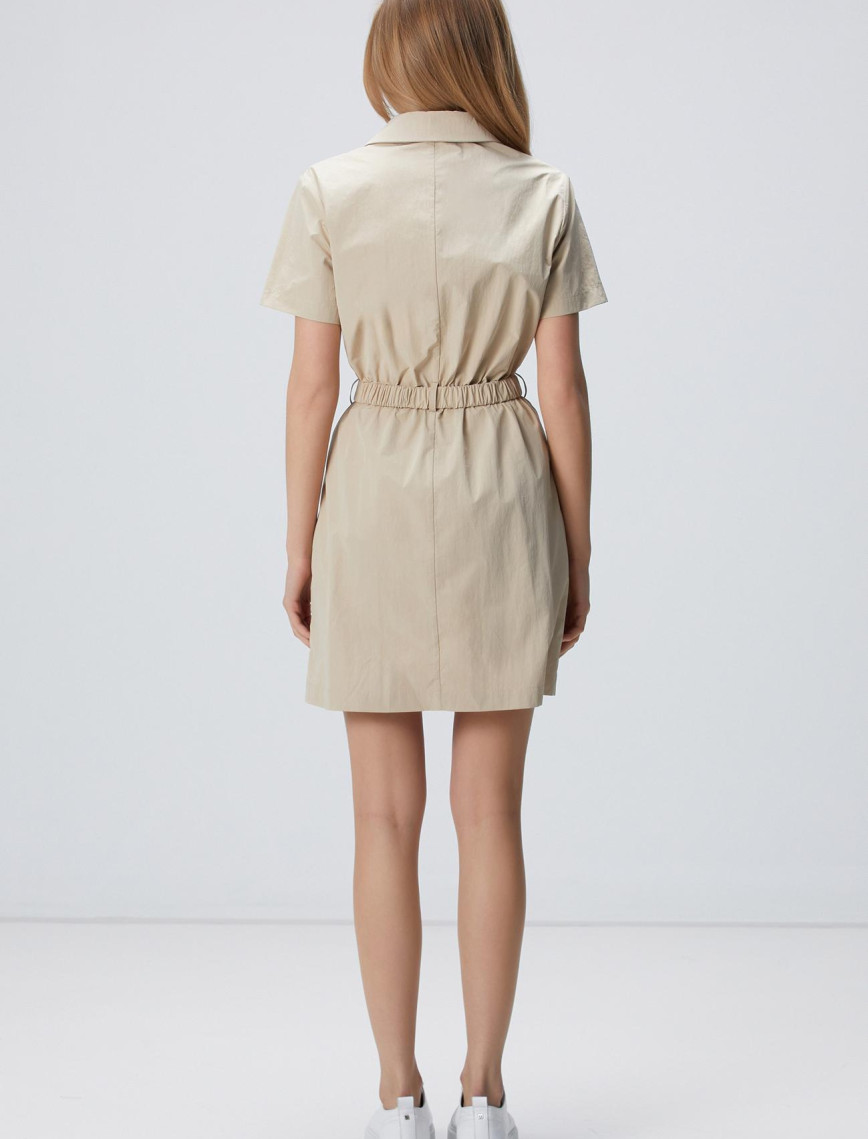 Network Kadın N-Tech Bej Mini Elbise Network Kadın N-Tech Bej Mini Elbise