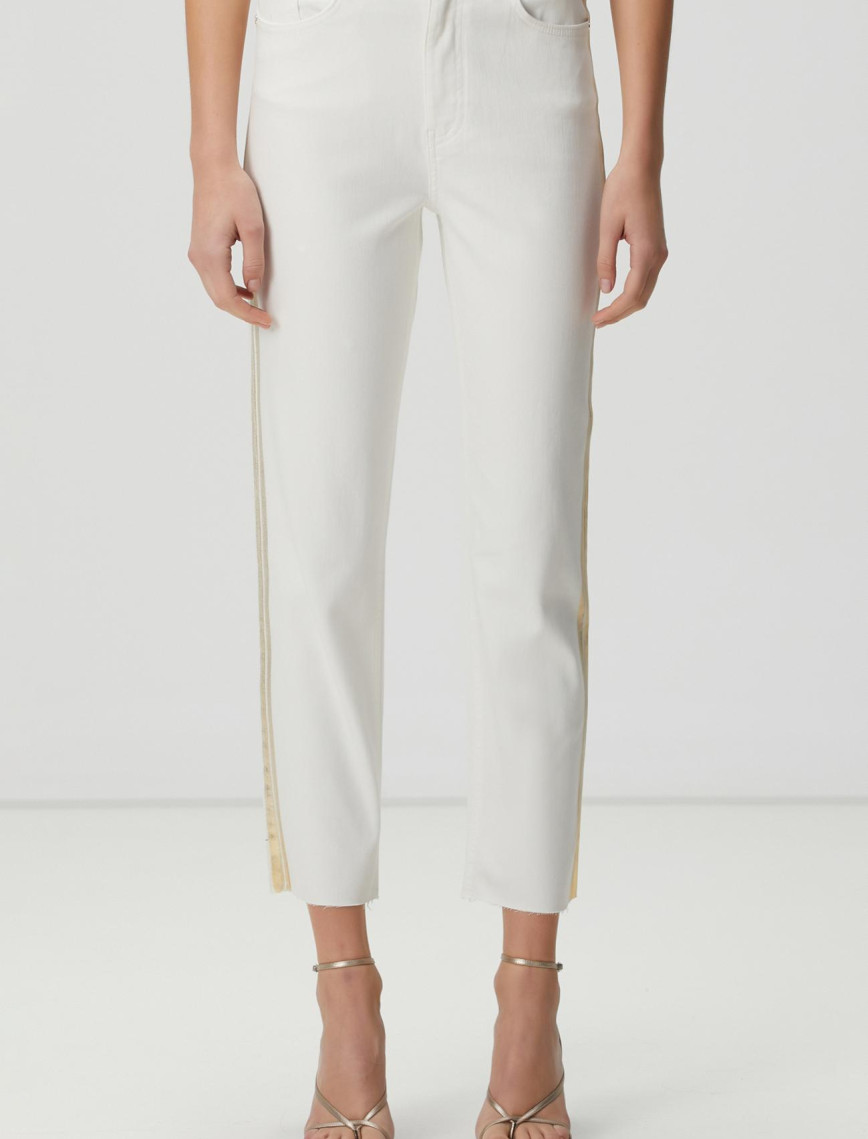 Network Kadın Kırık Beyaz Denim Pantolon Network Kadın Kırık Beyaz Denim Pantolon