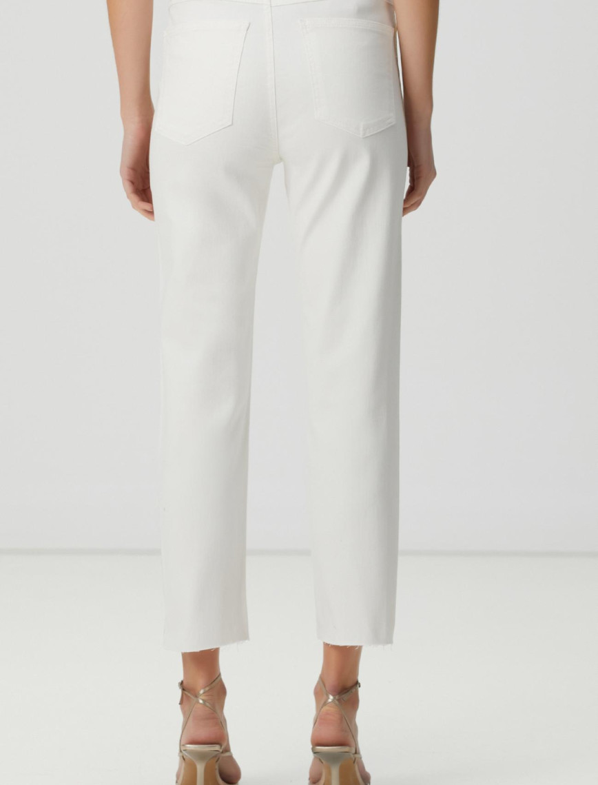 Network Kadın Kırık Beyaz Denim Pantolon Network Kadın Kırık Beyaz Denim Pantolon