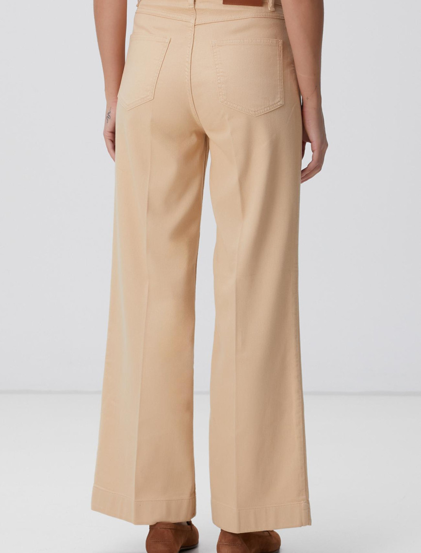 Network Kadın Bej Denim Pantolon Network Kadın Bej Denim Pantolon