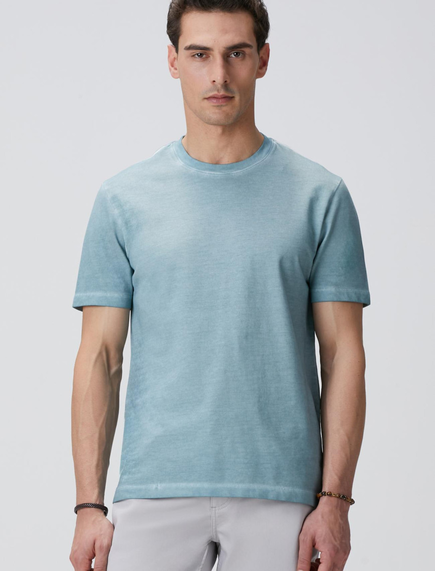 Network Erkek Indigo T-shirt Network Erkek Indigo T-shirt