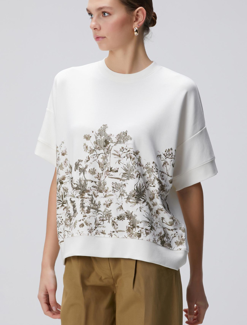 Network Kadın Kırık Beyaz Sweatshirt Network Kadın Kırık Beyaz Sweatshirt