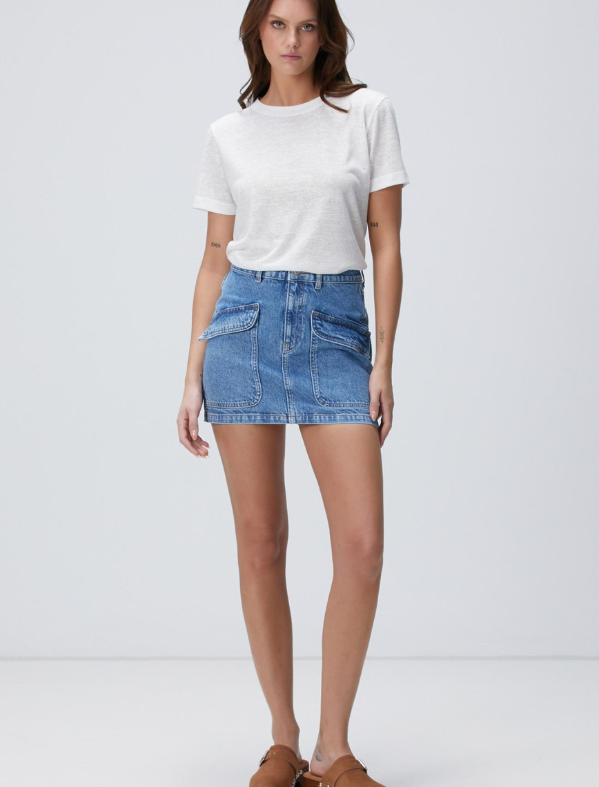 Network Kadın Kırık Beyaz T-shirt Network Kadın Kırık Beyaz T-shirt