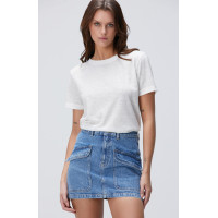 Network Kadın Kırık Beyaz T-shirt Network Kadın Kırık Beyaz T-shirt