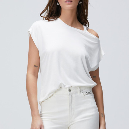 Network Kadın Kırık Beyaz T-shirt Network Kadın Kırık Beyaz T-shirt