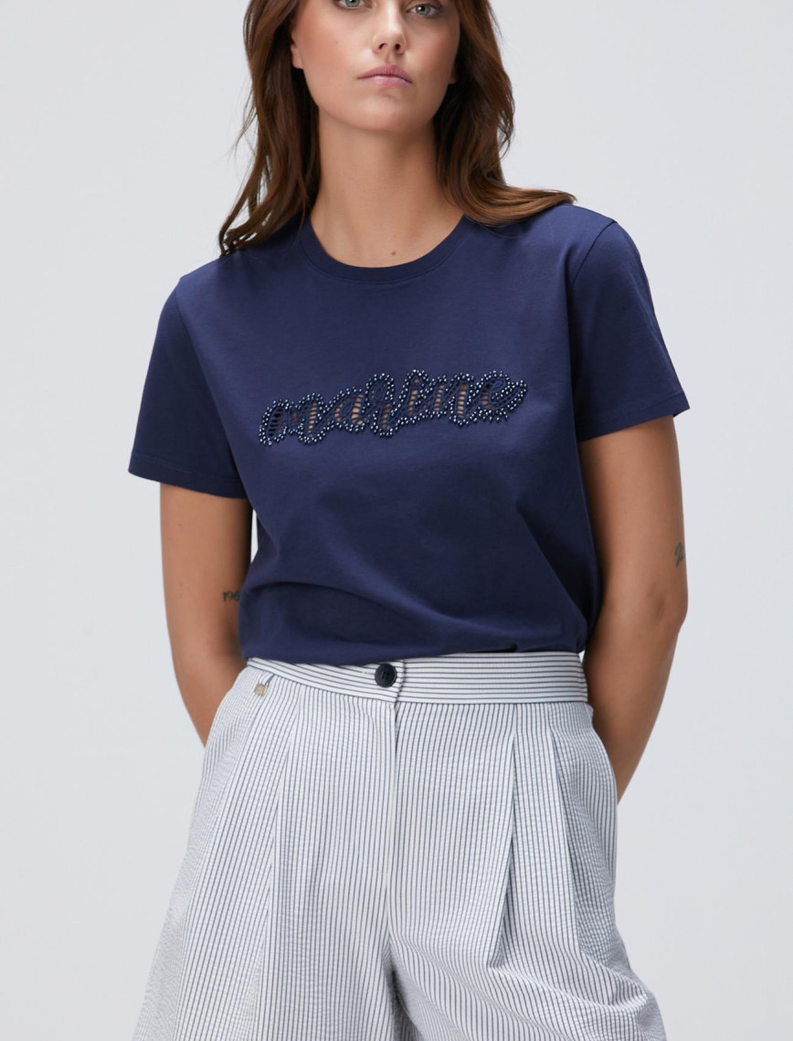 Network Kadın Lacivert T-shirt Network Kadın Lacivert T-shirt