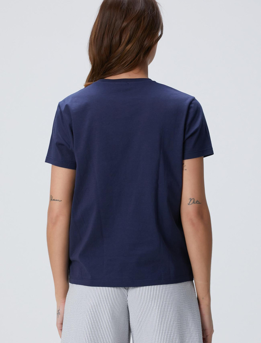 Network Kadın Lacivert T-shirt Network Kadın Lacivert T-shirt