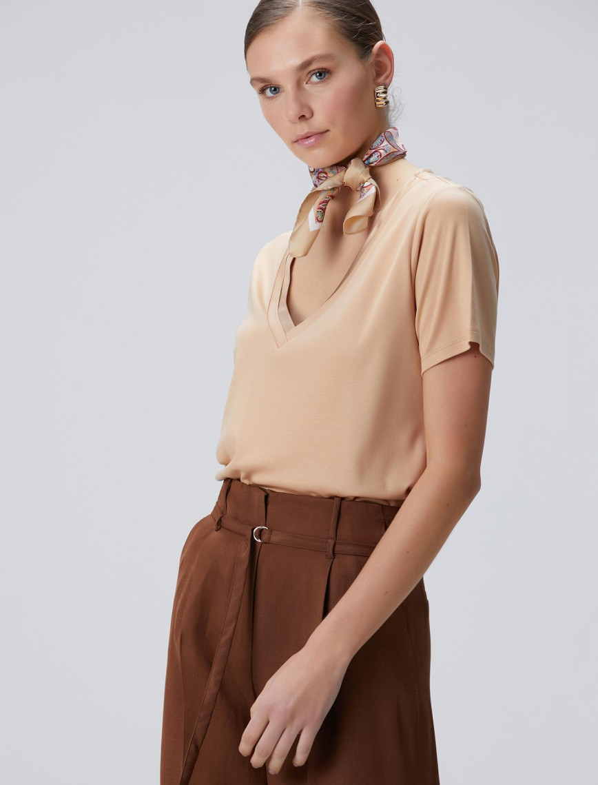 Network Kadın Limited Yağ Yeşili T-shirt Network Kadın Limited Yağ Yeşili T-shirt