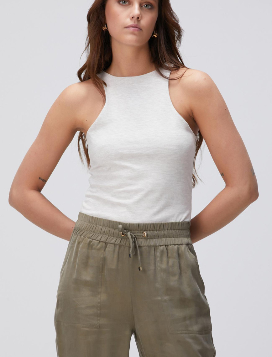 Network Kadın Bej Melanj Bodysuit T-shirt Network Kadın Bej Melanj Bodysuit T-shirt