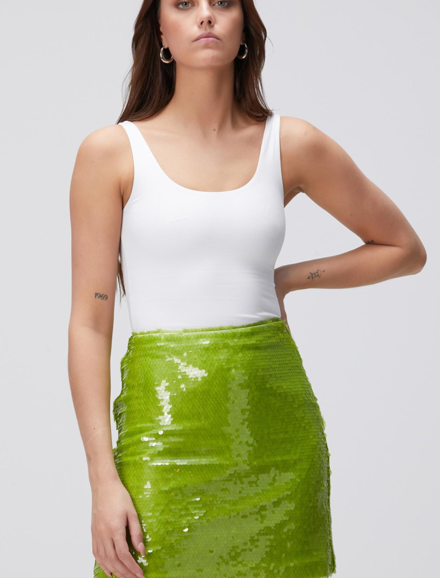 Network Kadın Beyaz Bodysuit T-shirt Network Kadın Beyaz Bodysuit T-shirt