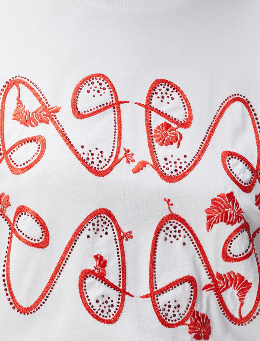 Network Kadın Kırık Beyaz T-shirt Network Kadın Kırık Beyaz T-shirt