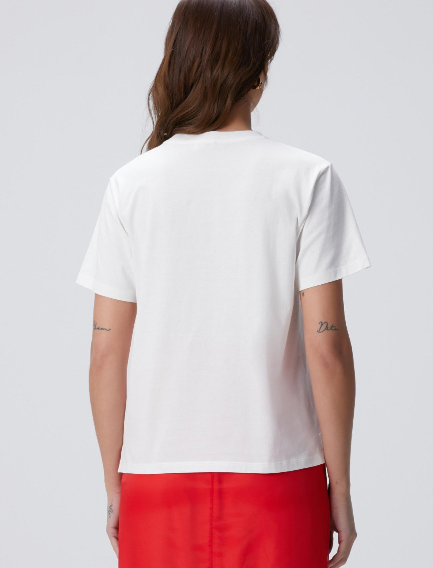 Network Kadın Kırık Beyaz T-shirt Network Kadın Kırık Beyaz T-shirt