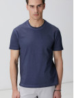 Network Erkek Indigo T-shirt Network Erkek Indigo T-shirt
