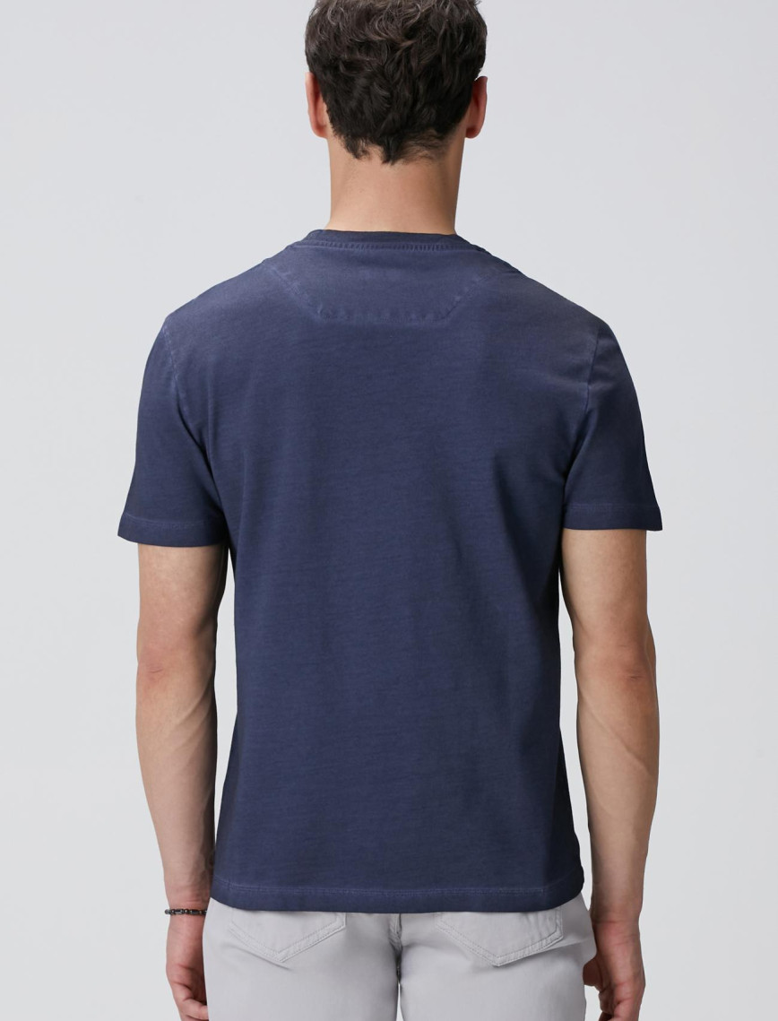 Network Erkek Indigo T-shirt Network Erkek Indigo T-shirt