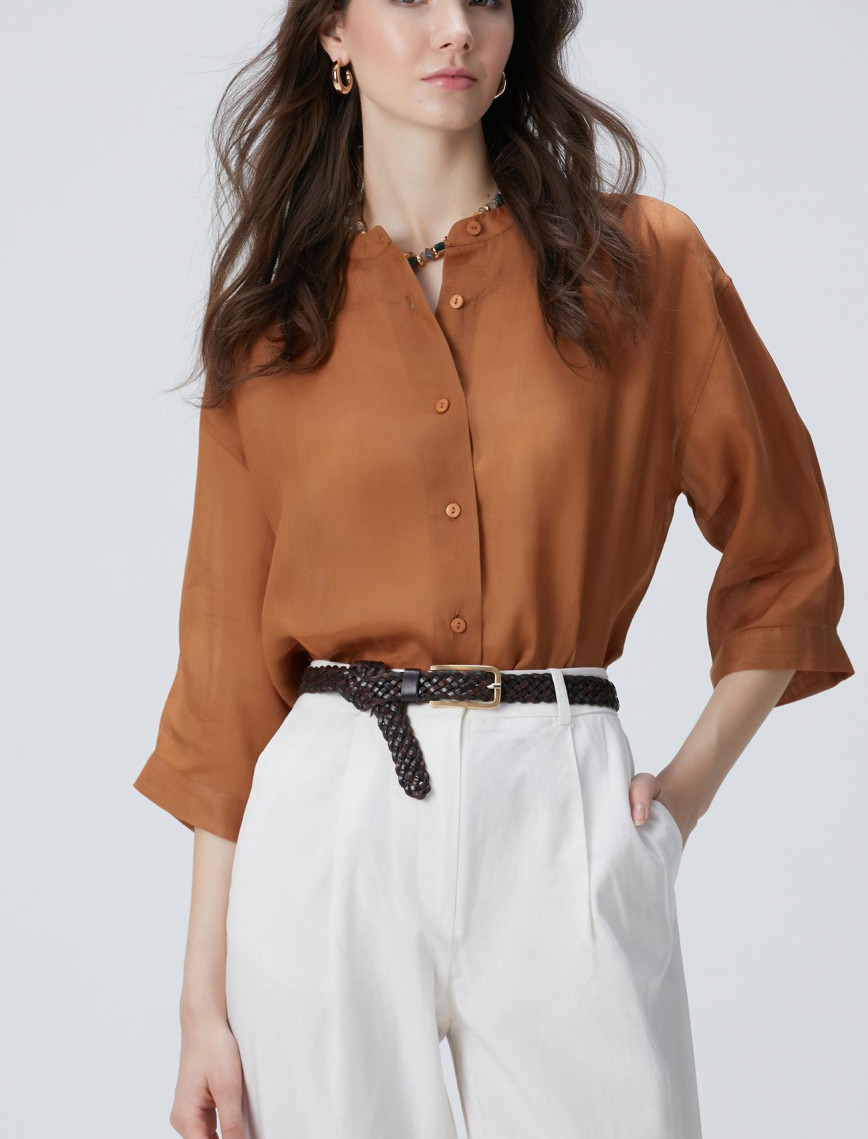 Network Kadın Pembe Rami Gömlek Network Kadın Pembe Rami Gömlek