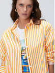 Network Kadın Turuncu Çizgili Gömlek