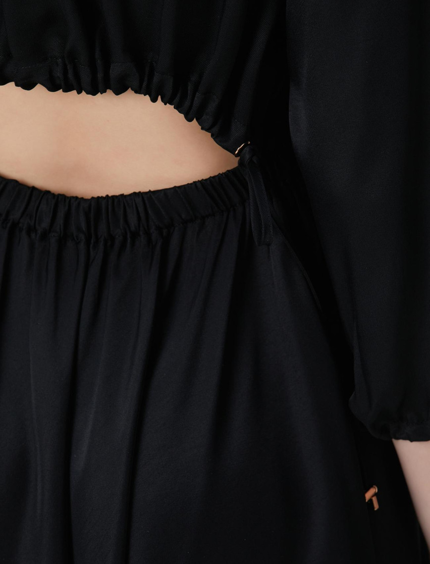 Network Kadın Siyah Mini Elbise Network Kadın Siyah Mini Elbise