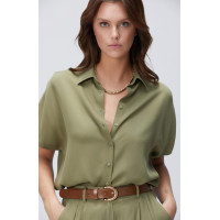 Network Kadın Haki Gömlek Network Kadın Haki Gömlek