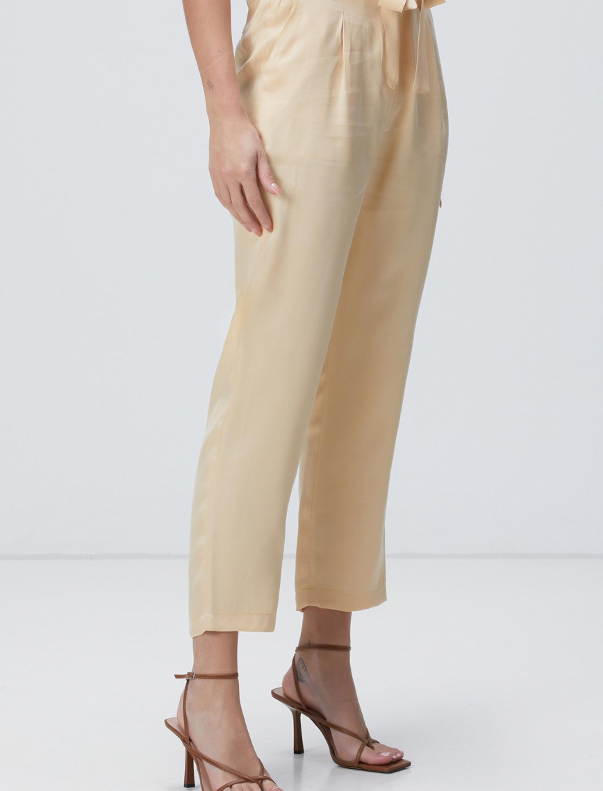 Network Kadın Açık Bej Pantolon Network Kadın Açık Bej Pantolon