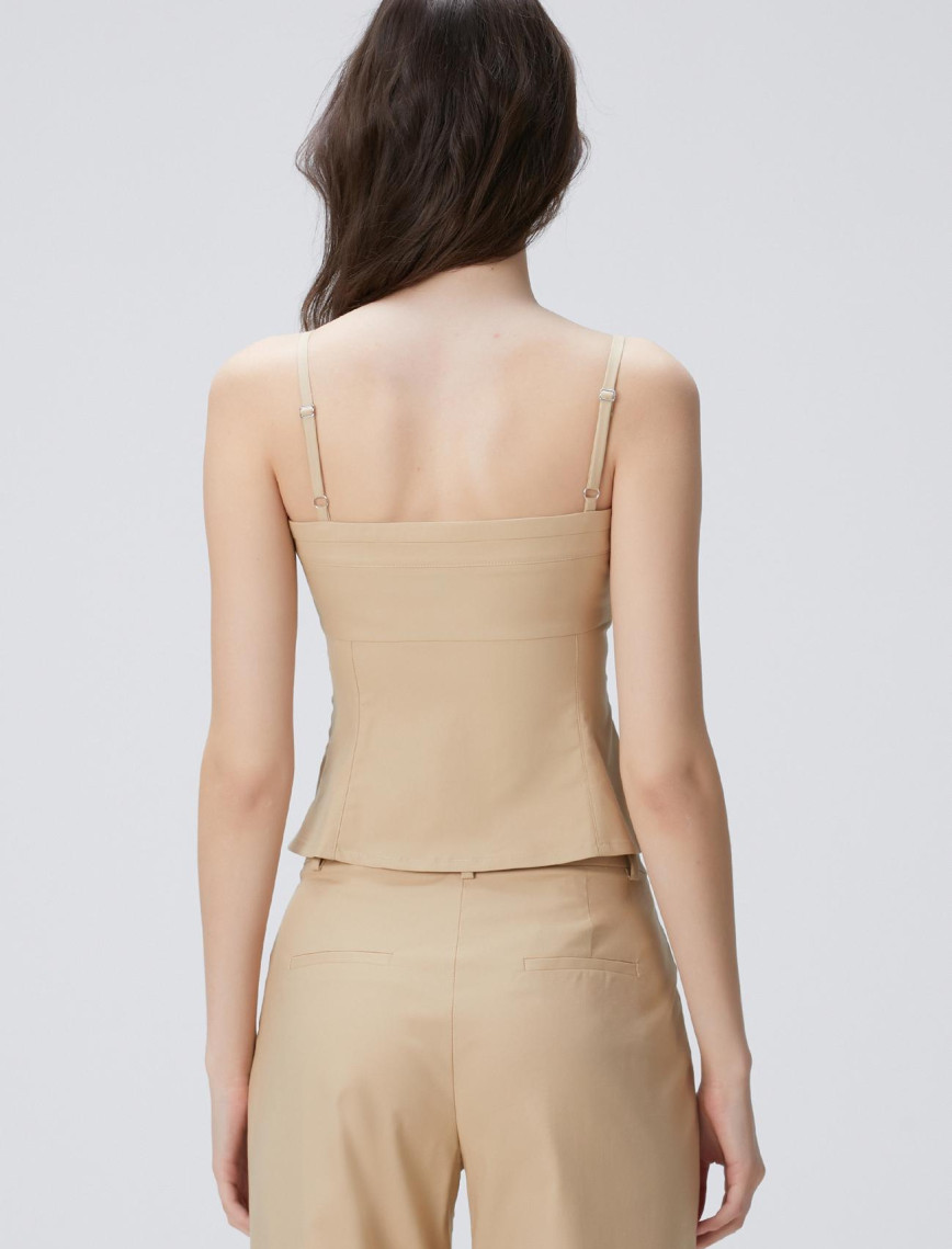 Network Kadın Bej Bluz Network Kadın Bej Bluz