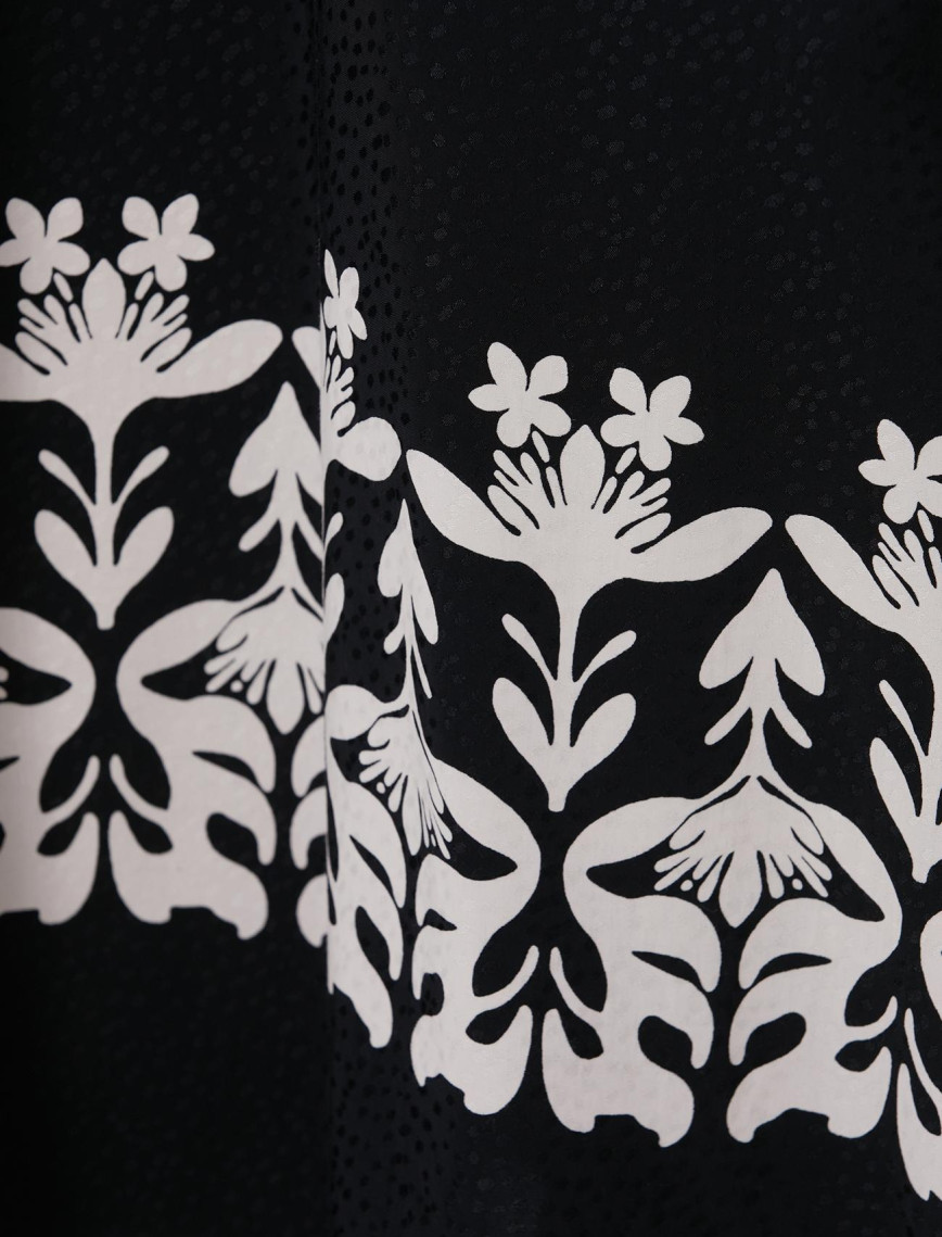 Network Kadın Siyah Maxi Elbise