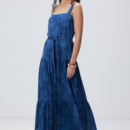 Network Kadın Lacivert Maxi Elbise Network Kadın Lacivert Maxi Elbise