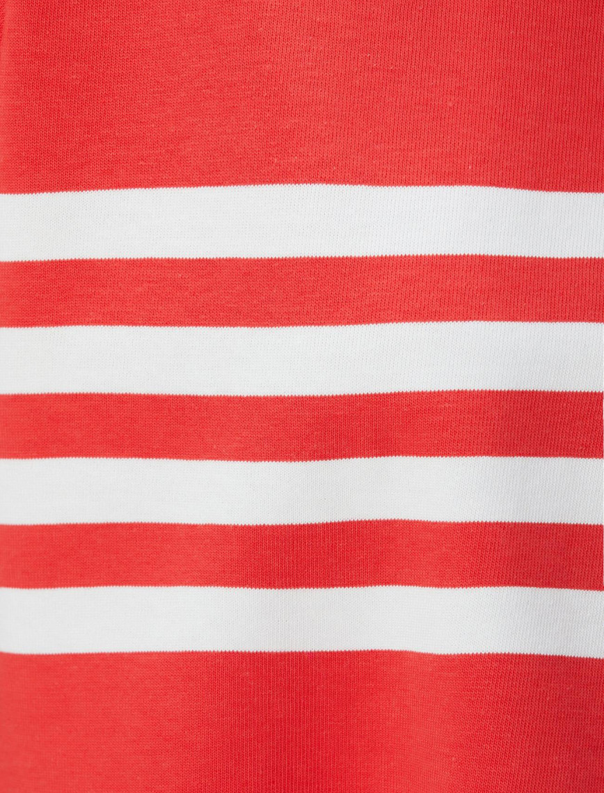 Network Kadın Kırmızı Beyaz Çizgili T-shirt Network Kadın Kırmızı Beyaz Çizgili T-shirt