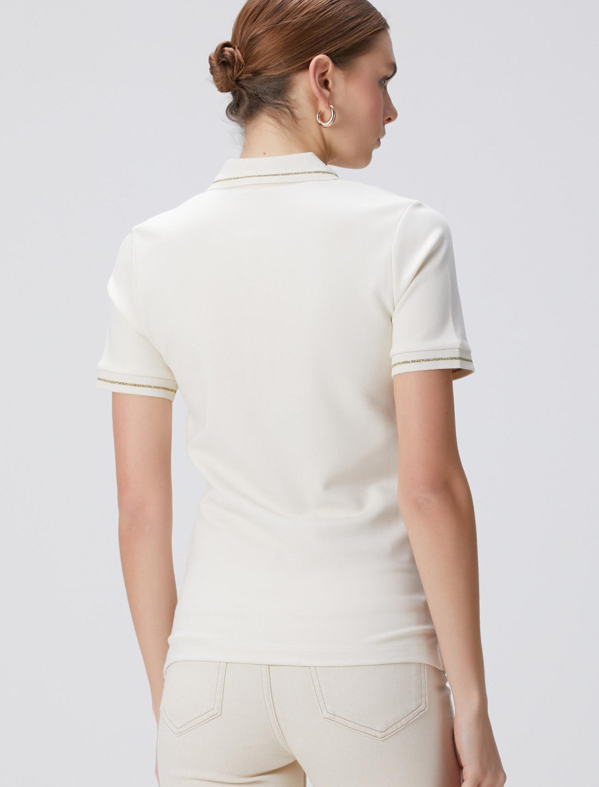 Network Kadın Kırık Beyaz T-shirt Network Kadın Kırık Beyaz T-shirt