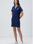 Network Kadın Lacivert Mini Elbise