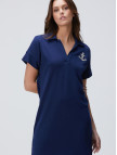 Network Kadın Lacivert Mini Elbise