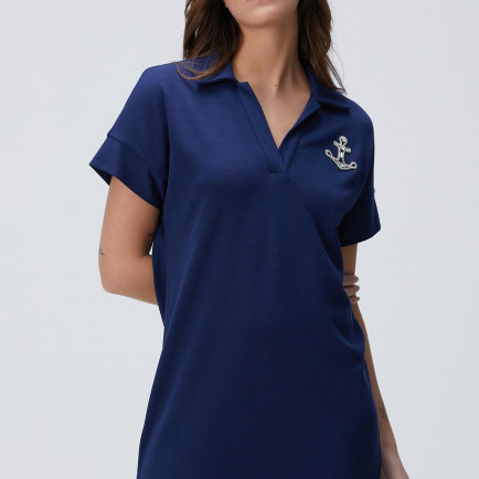 Network Kadın Lacivert Mini Elbise Network Kadın Lacivert Mini Elbise