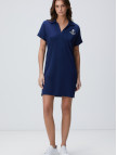 Network Kadın Lacivert Mini Elbise