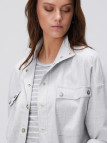 Network Kadın Açık Gri Gömlek Network Kadın Açık Gri Gömlek