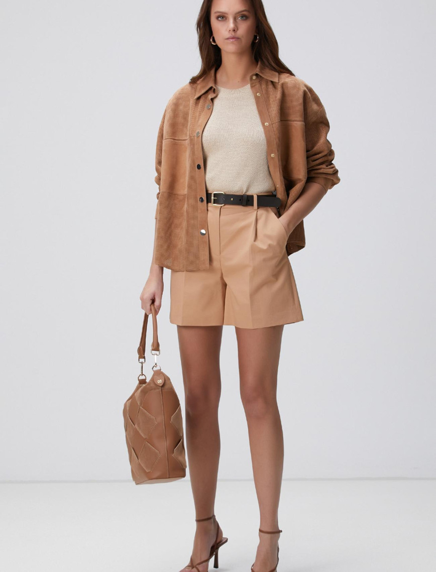 Network Kadın Camel Şort Network Kadın Camel Şort